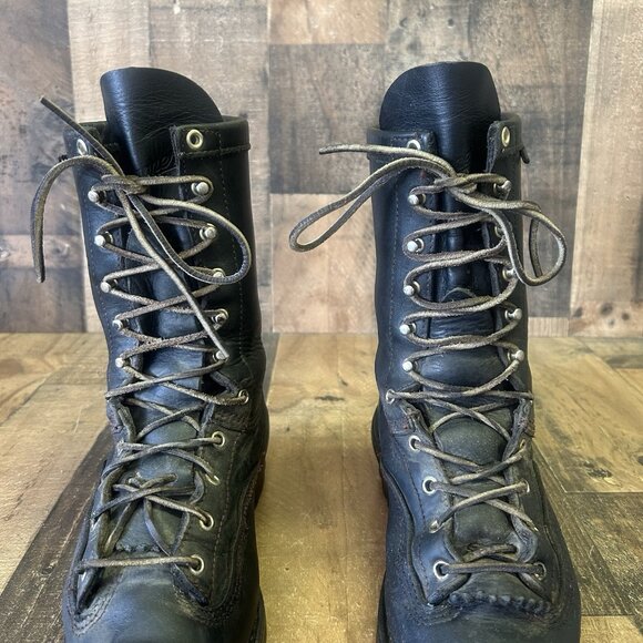 Danner Black Leather Men's Boots - Picture 8 of 12